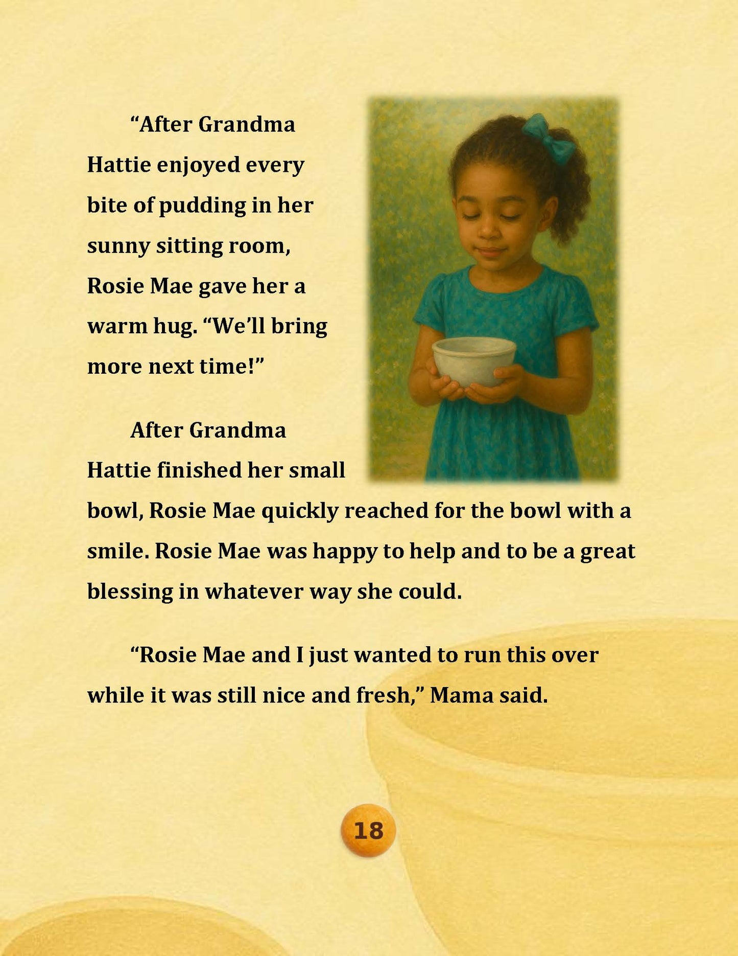 Rosie Mae and Mama’s Banana Pudding Day
