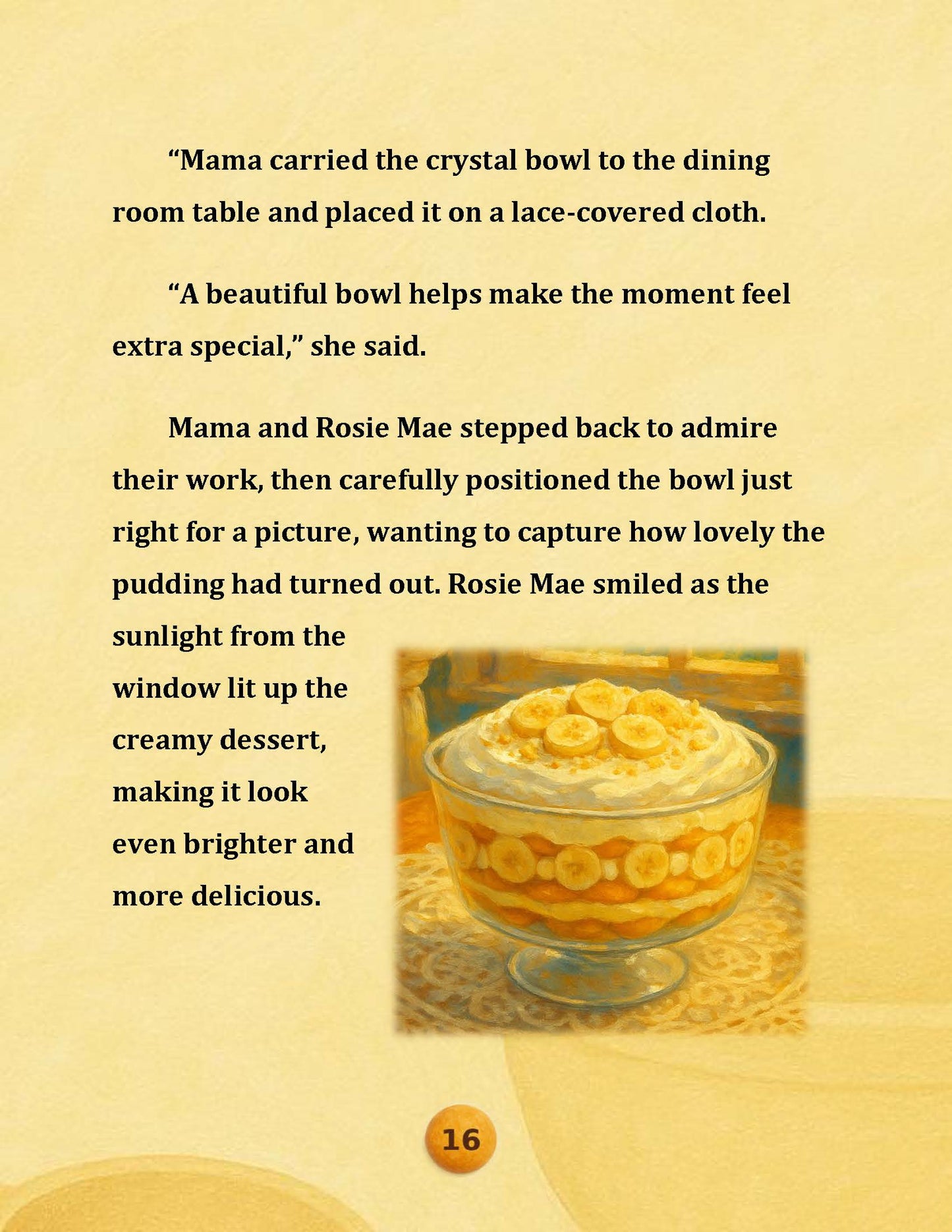 Rosie Mae and Mama’s Banana Pudding Day